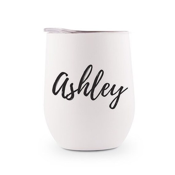 Personalized Wine Tumbler Bridesmaid Gift Custom Etsy Canada