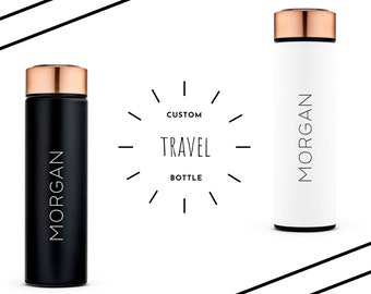 Personalized Water Bottle - Custom Name - Personalized Insulated Water Bottle - Bridesmaid Gift - Groomsman Gift - Destination Wedding Favor