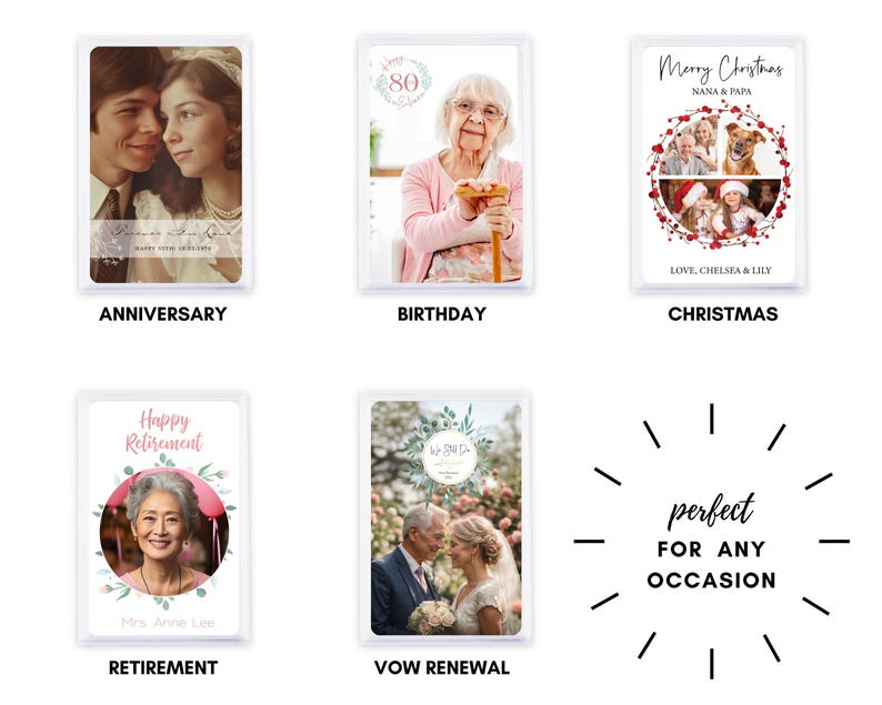 Perfect For Any Occasion - Anniversary - Birthday - Christmas - Retirement - Vow Renewal