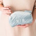 Bridesmaid Gift - Personalized Quilted Velvet Cosmetics Bag - Mint - Bridal Party - Maid of Honor - Mother of the Bride - Makeup Bag 