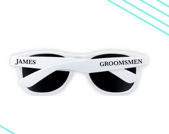Personalized Sunglasses - White Sunglasses - Present - Gift - Best Friends - Custom Sunglasses - Personalized Gift - Beach - Vacation