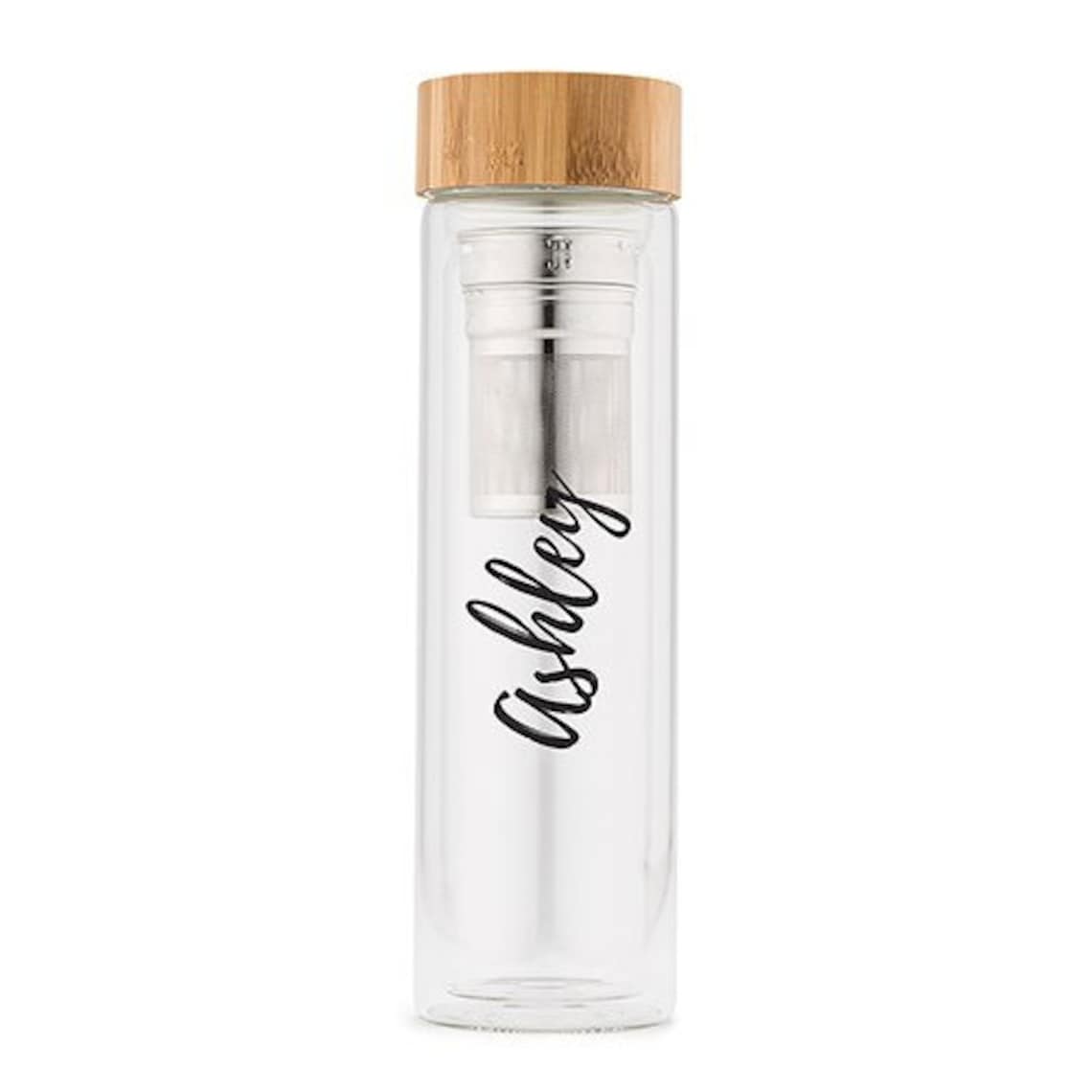 Personalized Tea Infuser - Glass Tea Infuser - Tea Lovers Bridal Shower ...