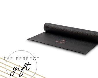 Customized No-Slip Yoga Mat - Embroidered Exercise Mat - Personalized Yoga Mat - Pilates Mat - Health and Fitness Holiday Gift