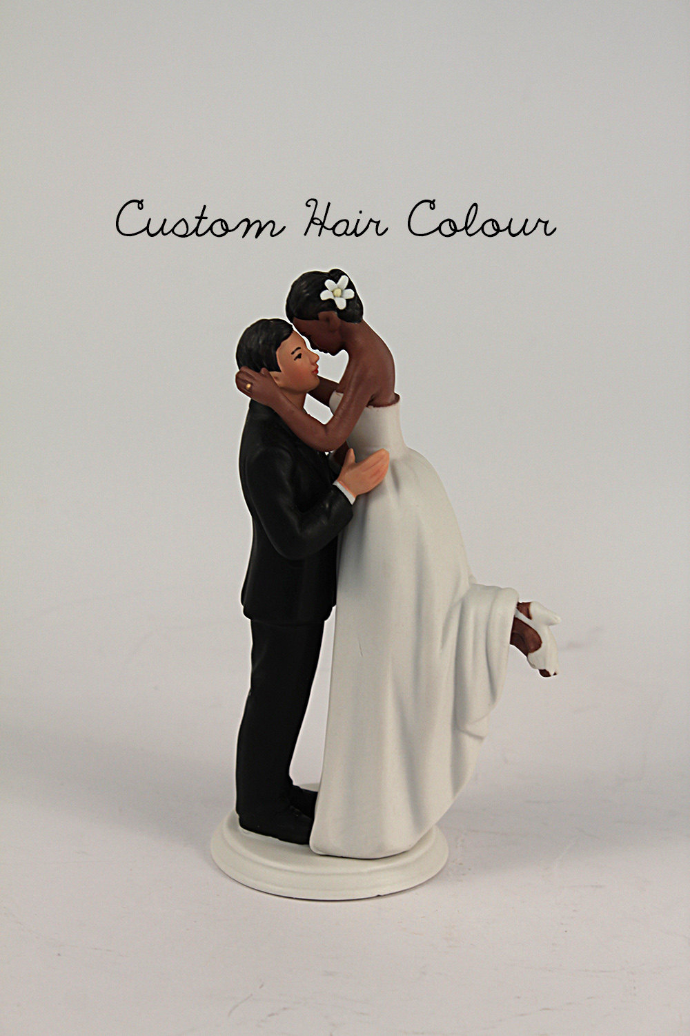 True Romance Personalized Bride and Groom Wedding Cake Toppers - Asian ...