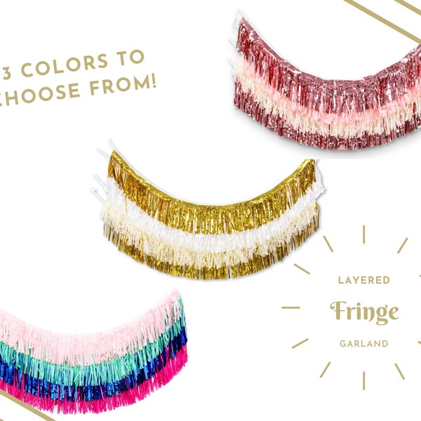 Fringe Garland Etsy