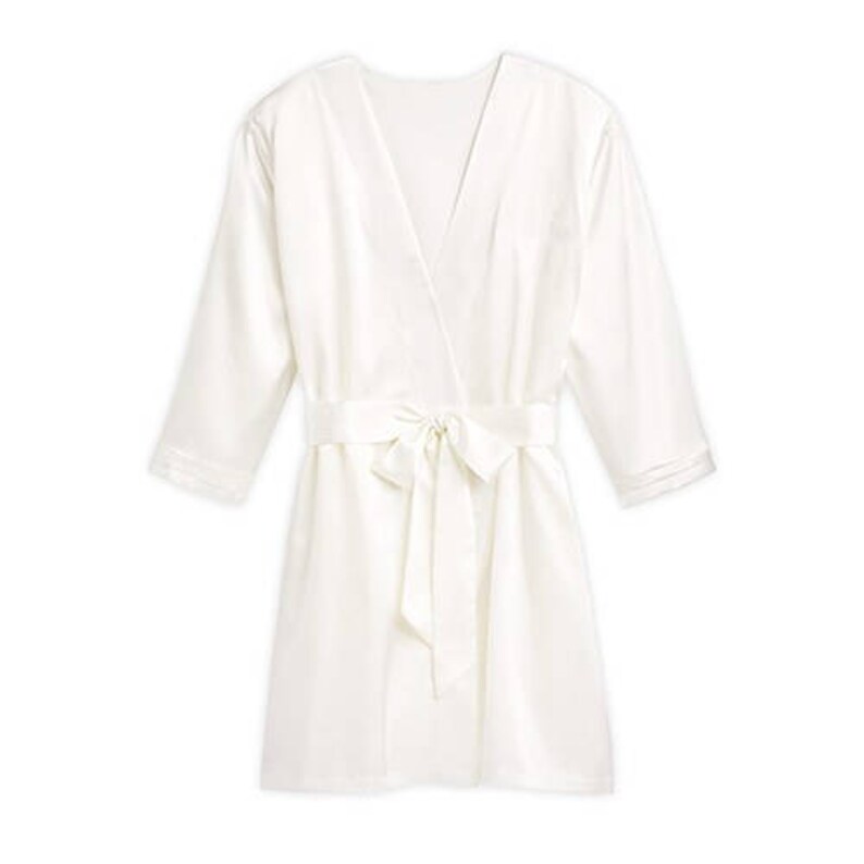 Personalized White Kimono Size L/XL White Robe Etsy