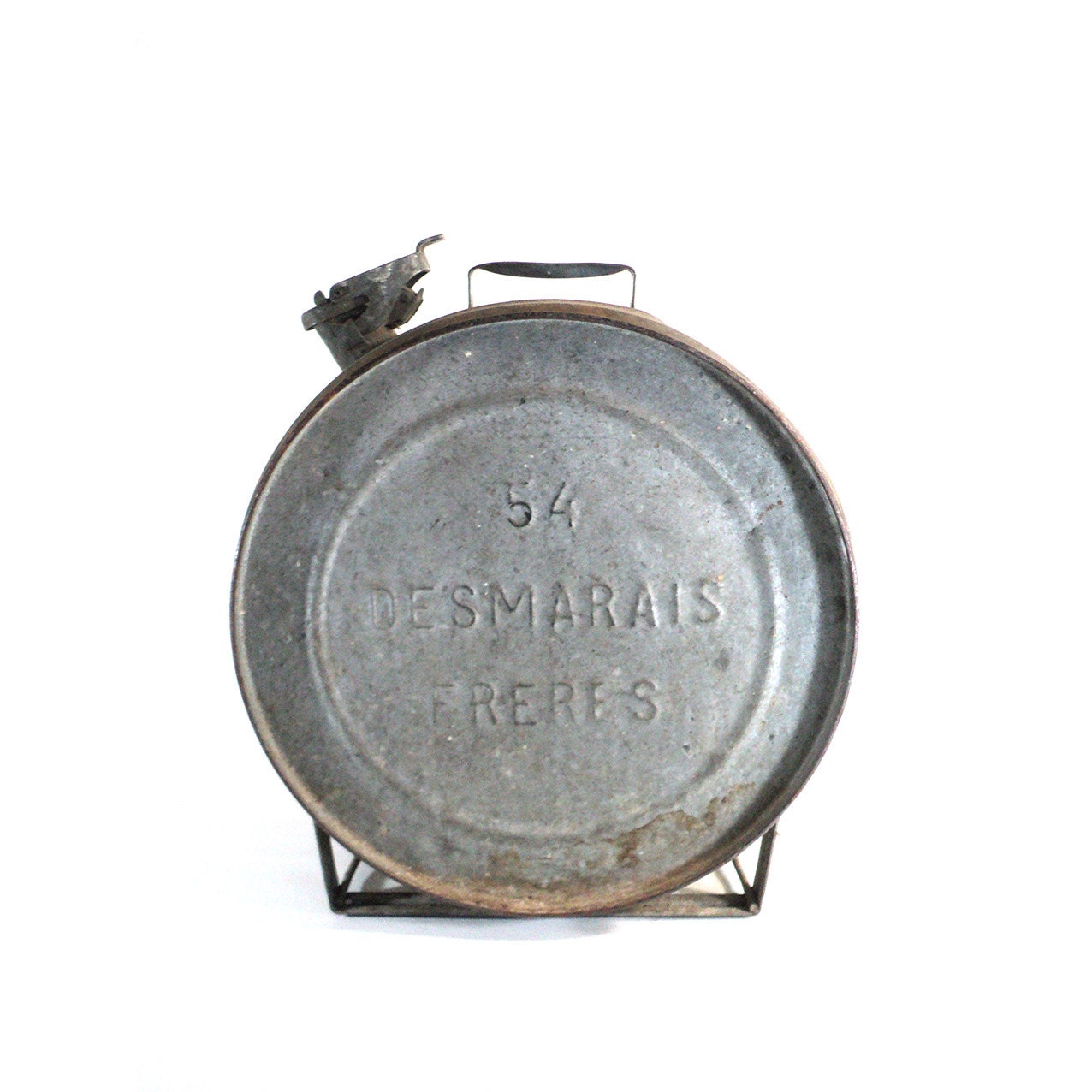 Bidon D'essence Rond DESMARAIS Frères 20 Litres - Neuf (peut Avoir Un Défaut Mineur)