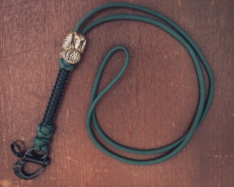 Custom Paracord Neck Strap / Lanyard for neck / Key chain / Etsy