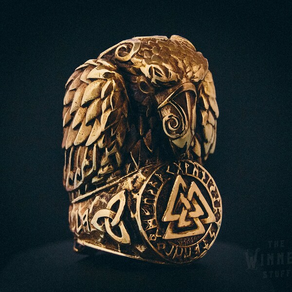 Ring of Odin - knife bead lanyard bead edc bead