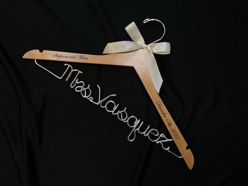 Personalized Hanger,Bride dress hanger,Bride hanger,Wedding Hanger,Bride hanger for wedding dress,Wedding Dress hanger,Custom wedding hanger