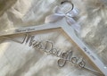 wedding dress hanger,wedding hanger for bride,bridal hanger,bridal dress hanger,bride gift,wedding hanger,Personalized Hanger,Bride hanger product logo