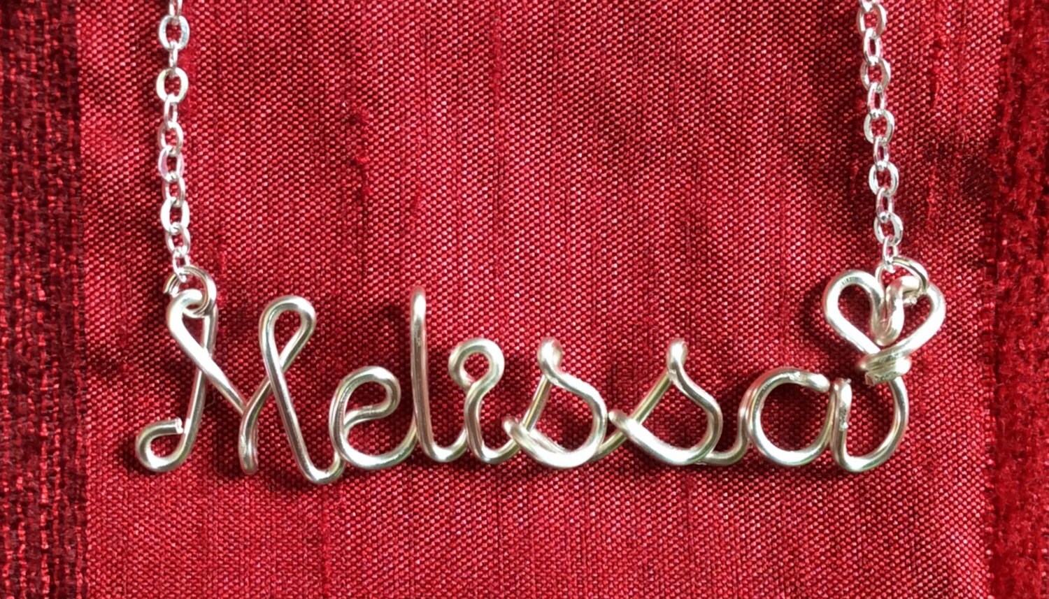 Melissa Name Bracelet for Her (Silver) - MommyMel