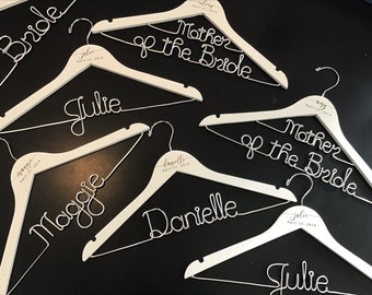 Bridesmaid hangers,Personalized Hangers,wedding hangers,Engraved hanger,bridal dress hangers,Name hangers,bridal shower gift,bride hanger