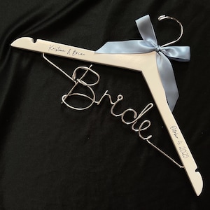 Bride hanger for wedding dress,Personalized Hanger,Bride dress hanger,Bride hanger,Wedding Hanger,Wedding Dress hanger,bridesmaid gifts