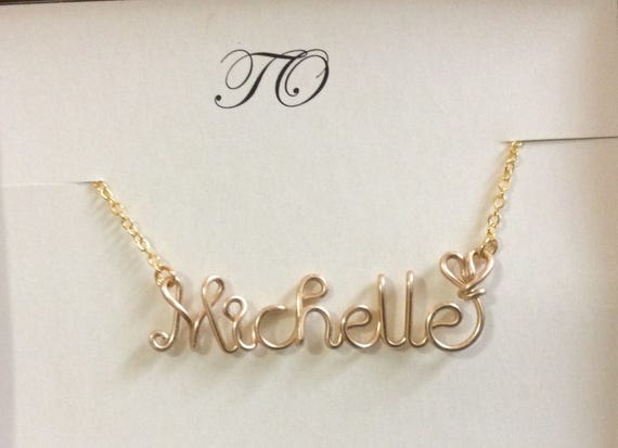 Michelle Necklace Name 2025