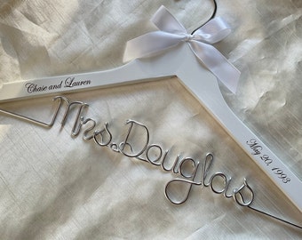 Bride hanger for wedding dress,Personalized Hanger,Bride dress hanger,Bride hanger,Wedding Hanger,Wedding Dress hanger,bridesmaid gifts