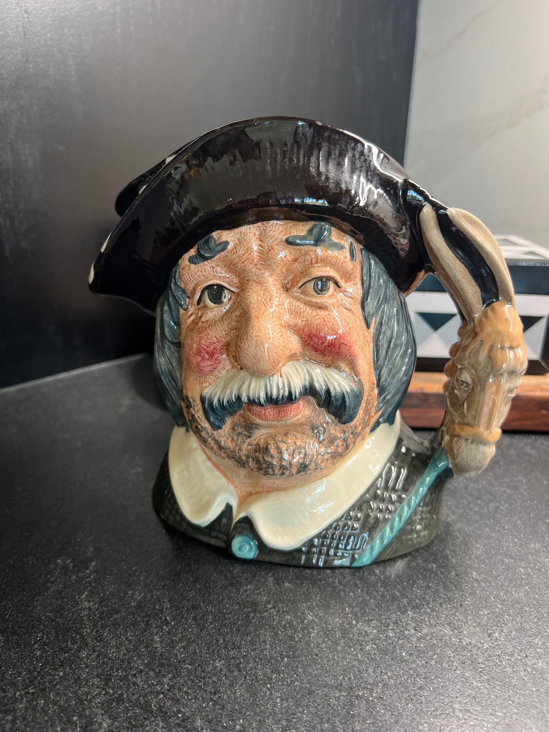 Toby Handle Sancho Panca, Toby Jug Made by Royal Doulton. Donkey Handle - Etsy