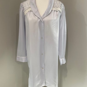 Vintage Christian Dior Blue Nightgown