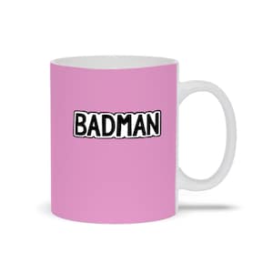 Badman Mug - Funny Gift For Anime DBZ Fan, Geek Gift, Funny Mug