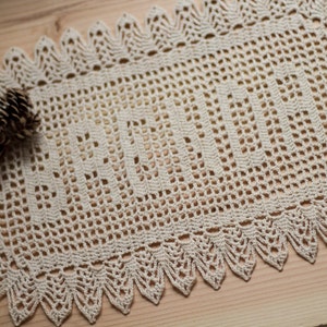 Personalized Name Doily for Keepsake Wedding Gift image 2