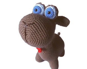 Joli chameau en peluche au crochet - peluche pour enfant - cadeau enfant