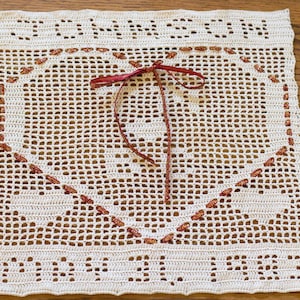 Crochet Wedding Memento for Wedding Gift