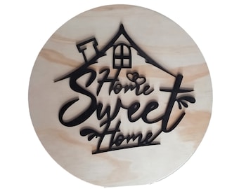 Home Sweet Home Wall Hanging Housewarming Gift for Her