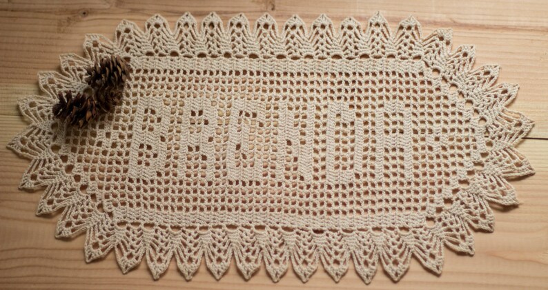 Personalized Name Doily for Keepsake Wedding Gift image 4