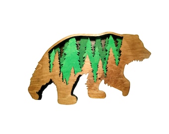 Adorable Bear Wall Decor: Perfect Housewarming Gift