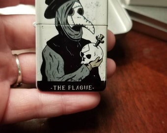 Plague Doctor Flip Top Lighter