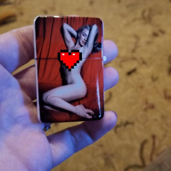 Marilyn Monroe Flip Top Lighter