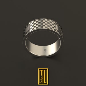 Anel com Azulejos Maçônicos