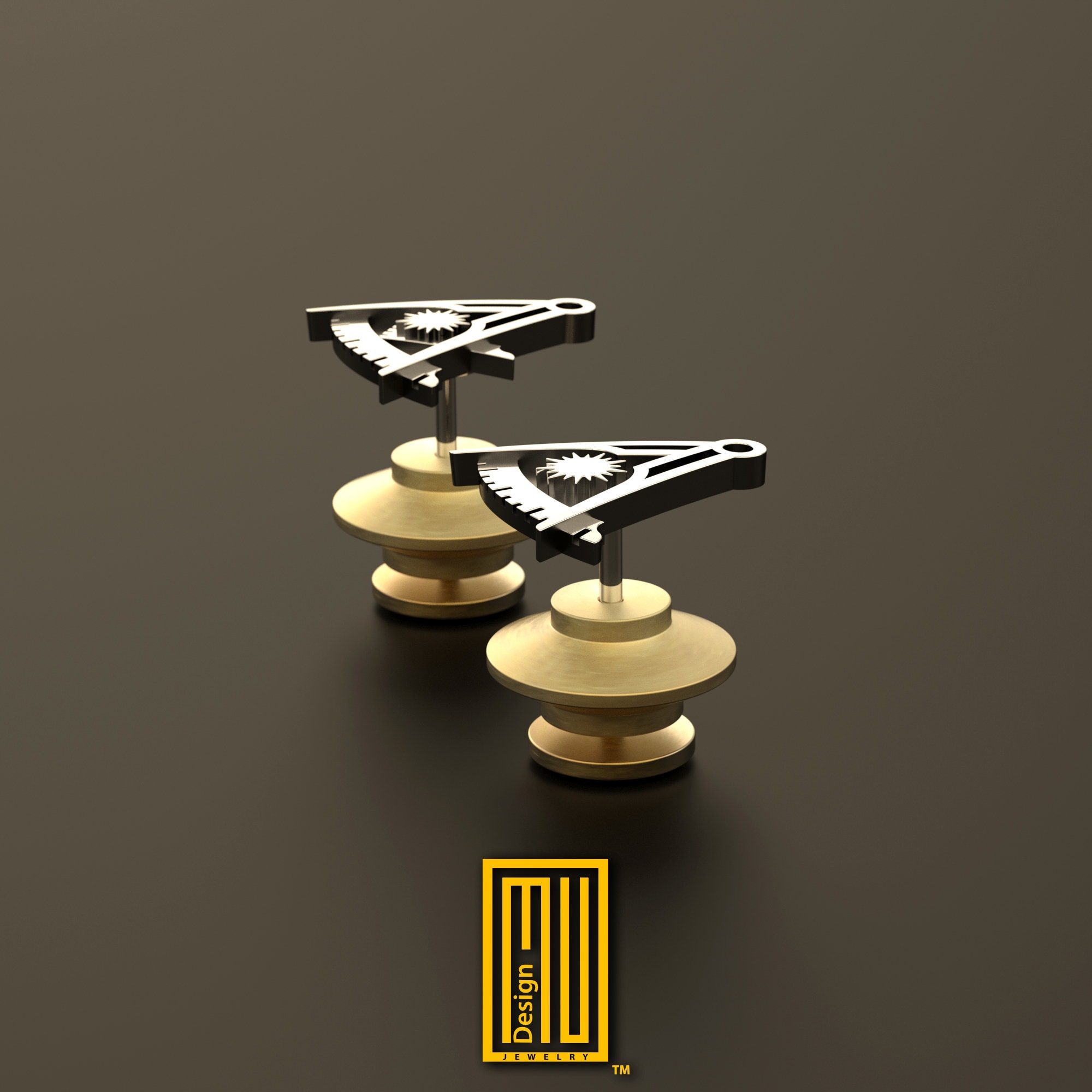 Past Master Spilla Da Bavero In Argento Sterling 925k - Foto 3