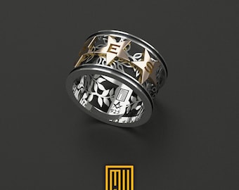 Order of the Eastern Star Ring Gold