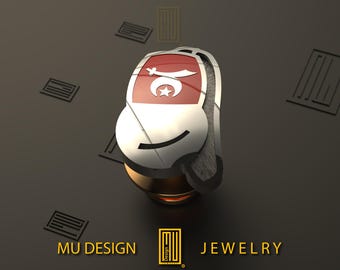 Mystic Shriner Sterling Silver Lapel Pin