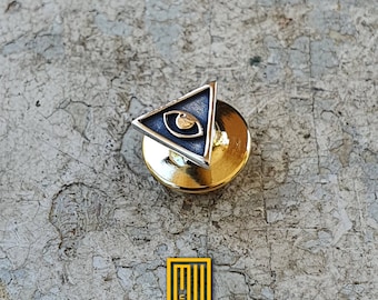Masonic Lapel Pin with All Seeing Eye