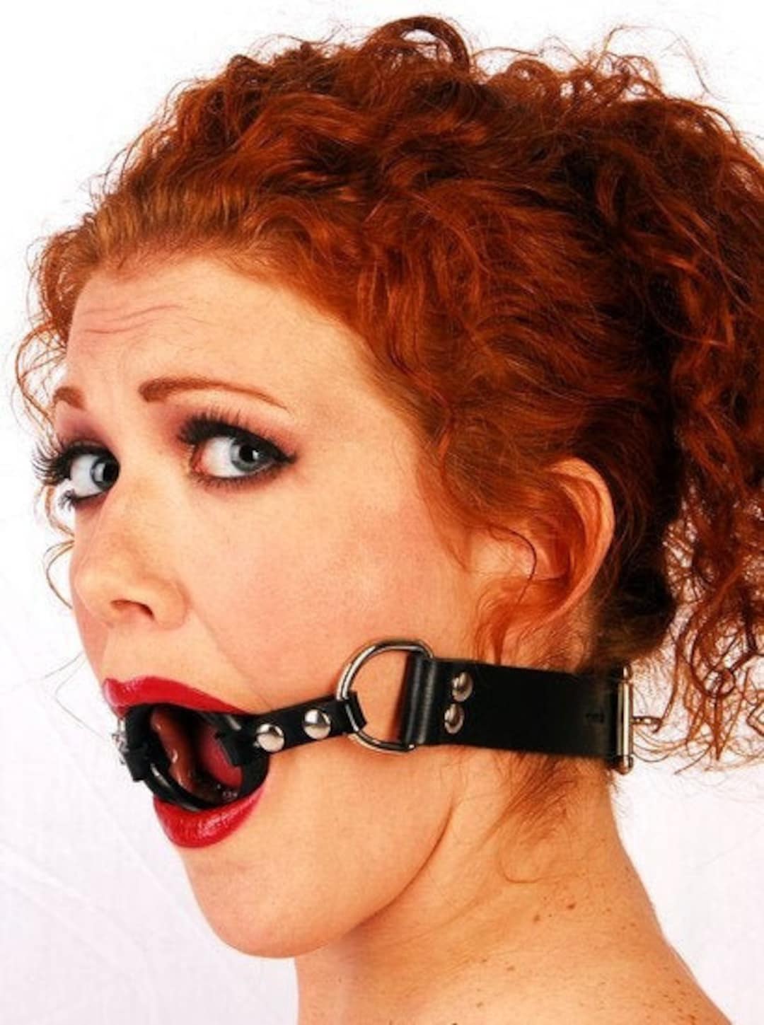 The Original Super Grip Ring Gag™ Black PVC Straps 6 Sizes 3 Colors