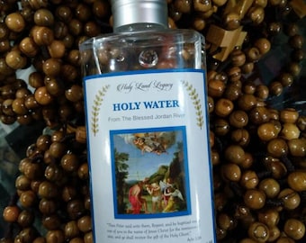 Jordan river Holy Water from blessed baptism site near Sea of Galilee ,purified. 250 ml, 8.45 oz
