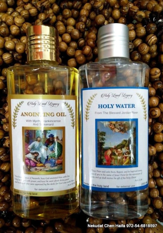 Authentic Anointing Oil Myrrh & Frankincense Blessed from Jerusalem