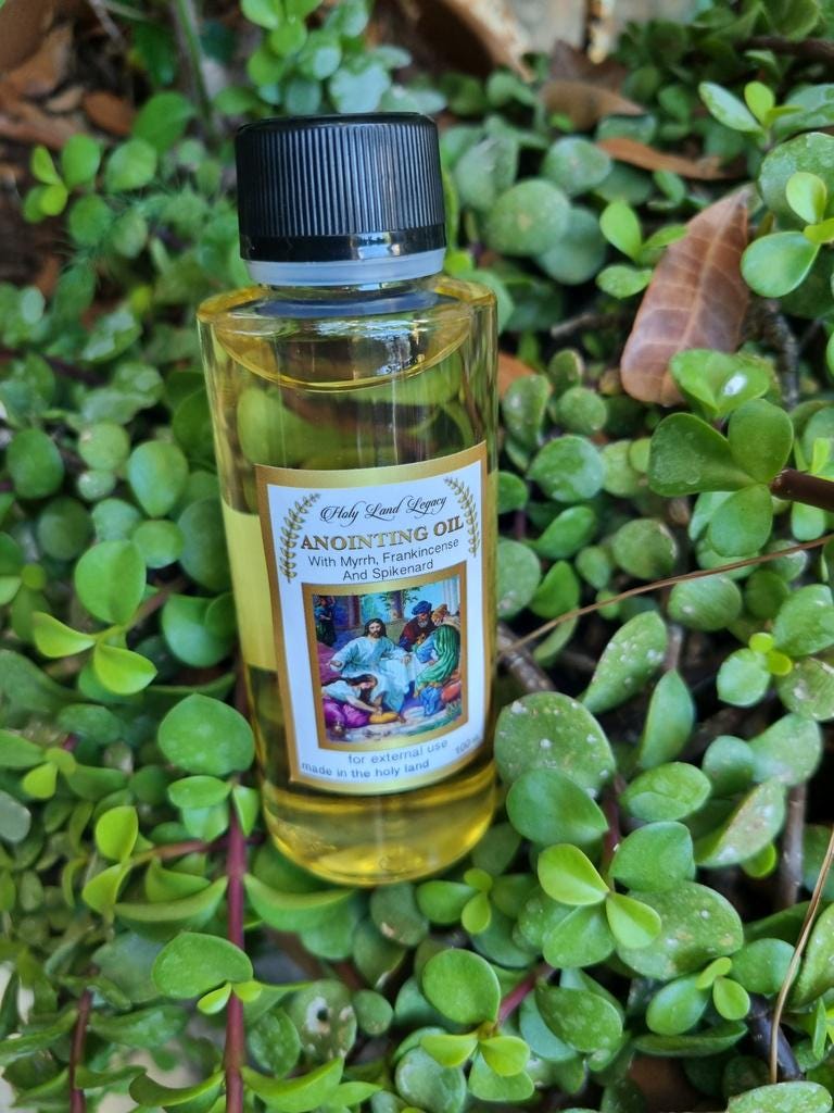 Anointing Oil From Jerusalem Pure Fresh Virgin Olive Oil Scented