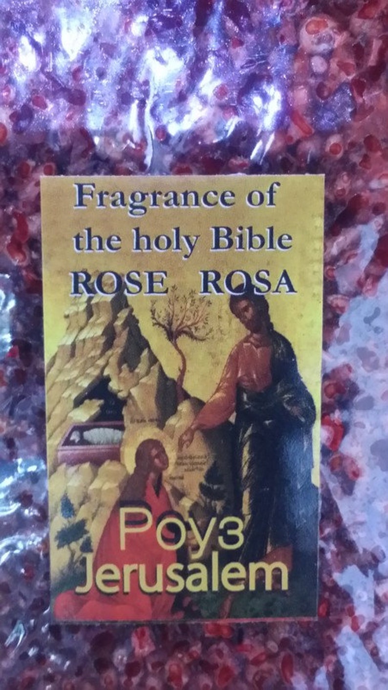 5 Jerusalem Resin Natural Incense Fragrance of the Bible Etsy