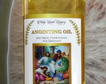 Frankincence Myrrh & Spikenard Anointing Oil – Jerusalem Spirit - Gift store