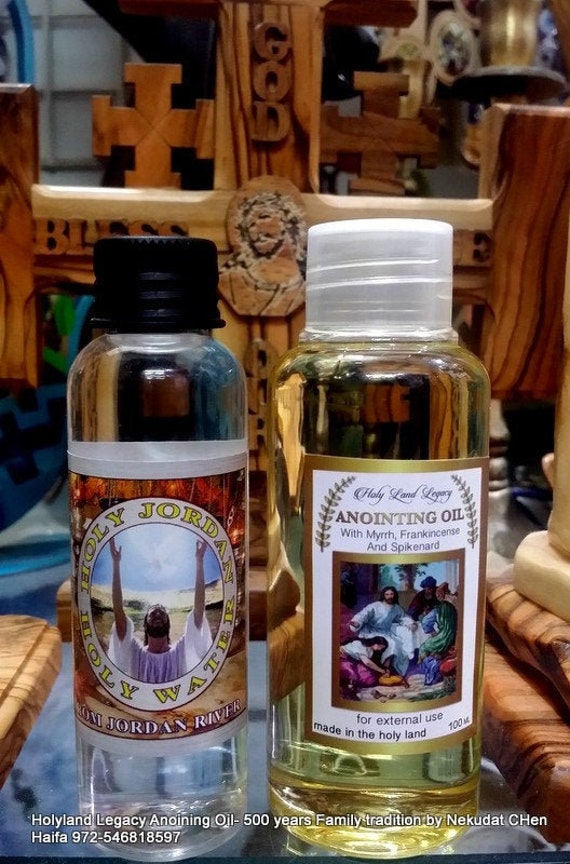 Anointing Oil Frankincense & Myrrh Made in Jerusalem - 50 ml