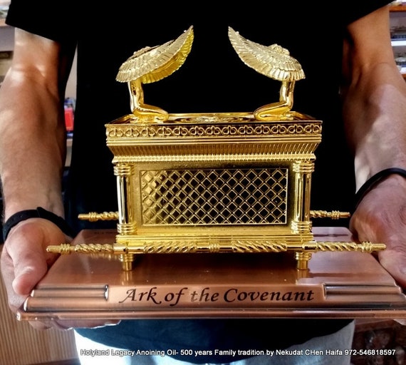 聖書の地イスラエルからの契約の箱メッキ銅XXL 2.75kg 27cm×20cm!!ミニ