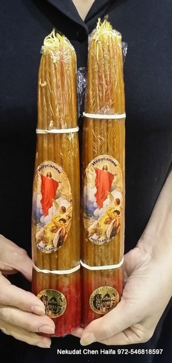 Velas Cónicas De Marfil Velas Largas Sin Goteo Sin Perfume | Meses Sin