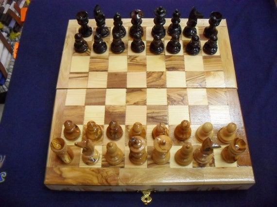 Chess Board Set from the Holy Land - The Jerusalem Gift Shop