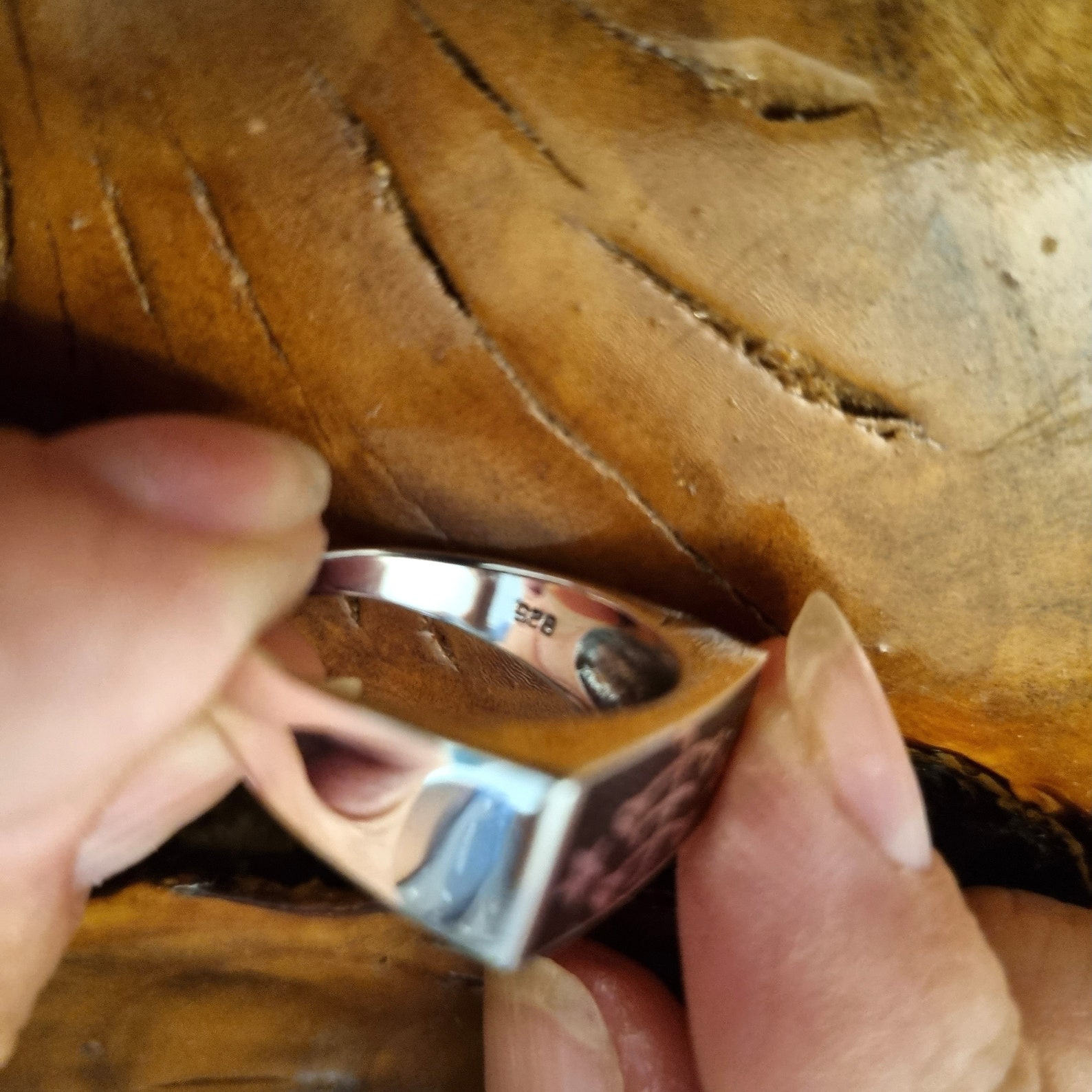 Baha'i Silver Ring All Sizes 