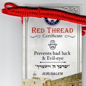 7 Jerusalem Ben porat  yoseph KABALLAH red string Rachel tomb evil eye, wallet prayer for the travelers