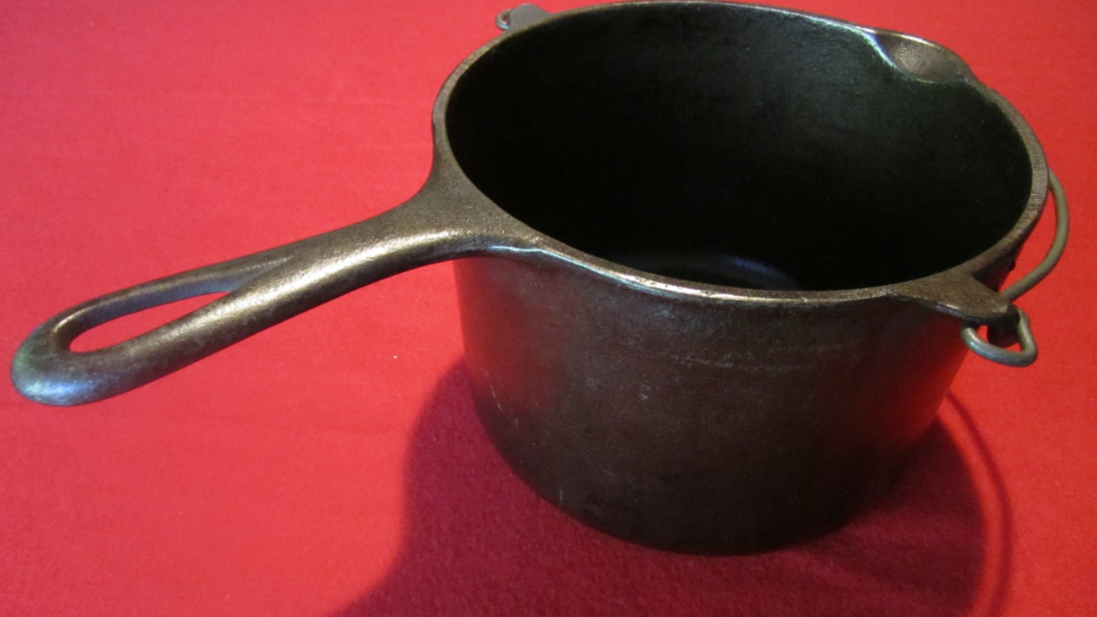 Vintage Griswold Cast Iron Deep Fat Fryer Pot 1003 Etsy