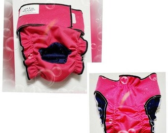 Female Dog Panties Diaper Bitch Britches Pet Puppy Pants Doggie Wrap Skirt Size Small 12 Waist Ready To Ship Royal Blue Floral